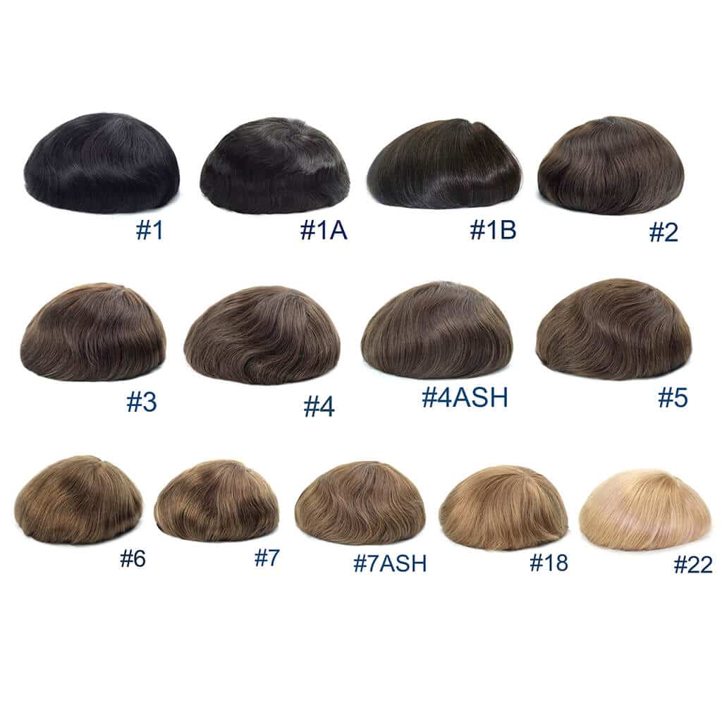 Men’s French Lace Hair System – Natural Undetectable Human Hair Toupee Hollywood