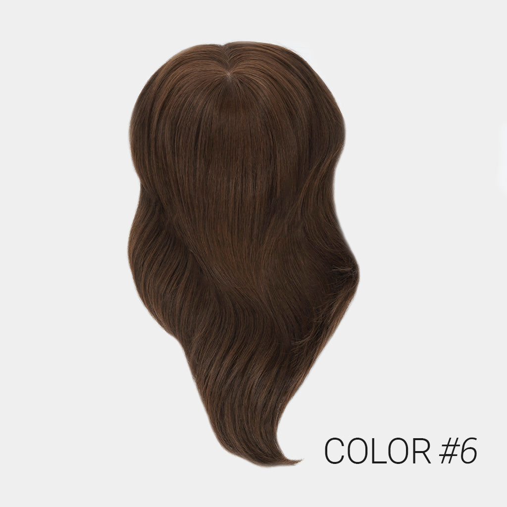 Women’s Silk Base Hair Topper – Mongolian Human Hair System - ORPHA