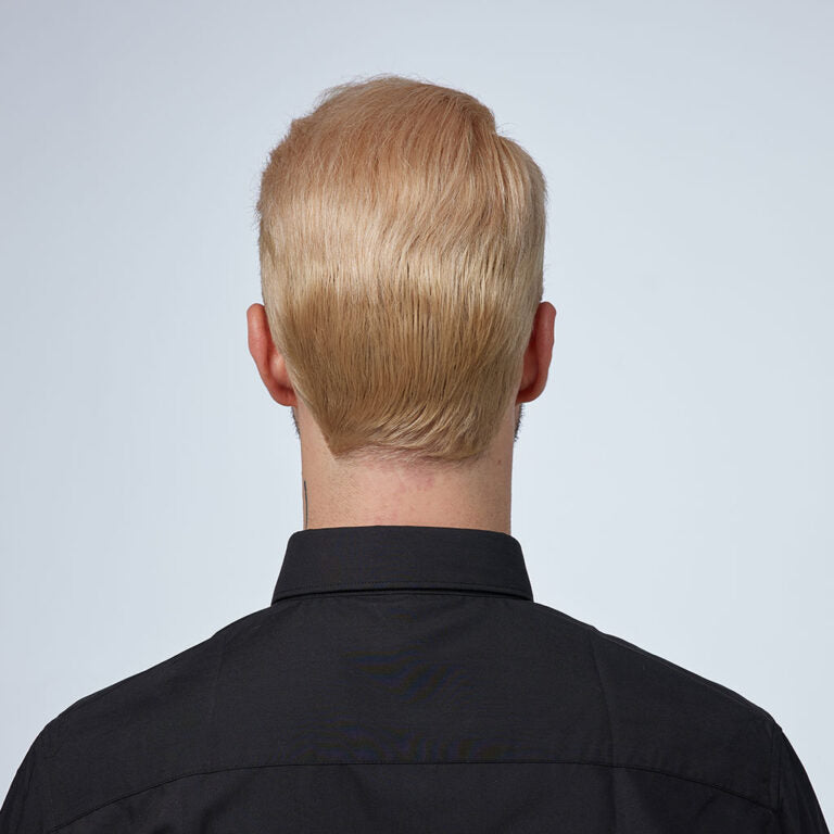 Men’s Thin Skin Hair System – Natural Human Hair Toupee HS1