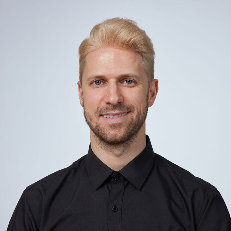 Men’s Thin Skin Hair System – Natural Human Hair Toupee HS1