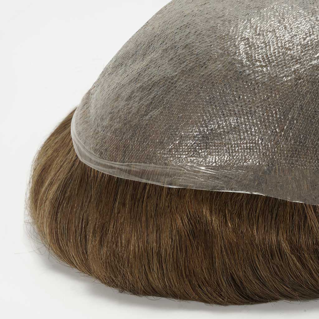 Men’s Ultra Thin Skin Hair System – Invisible V-Loop HS25-V