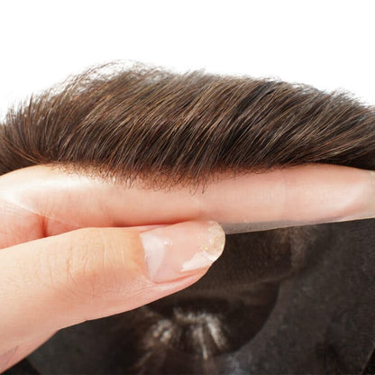 Men’s Lace Hair System – Natural Human Hair Toupee New Australia