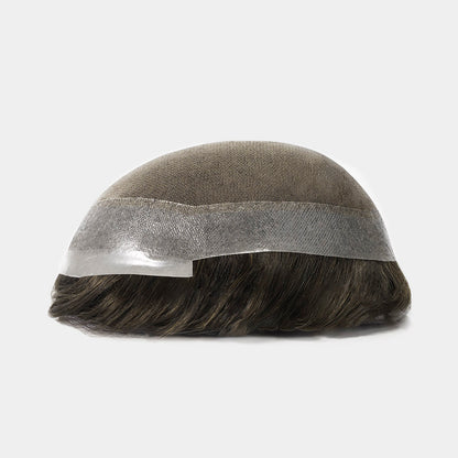 Australia - Men's Hybrid Lace Hair System