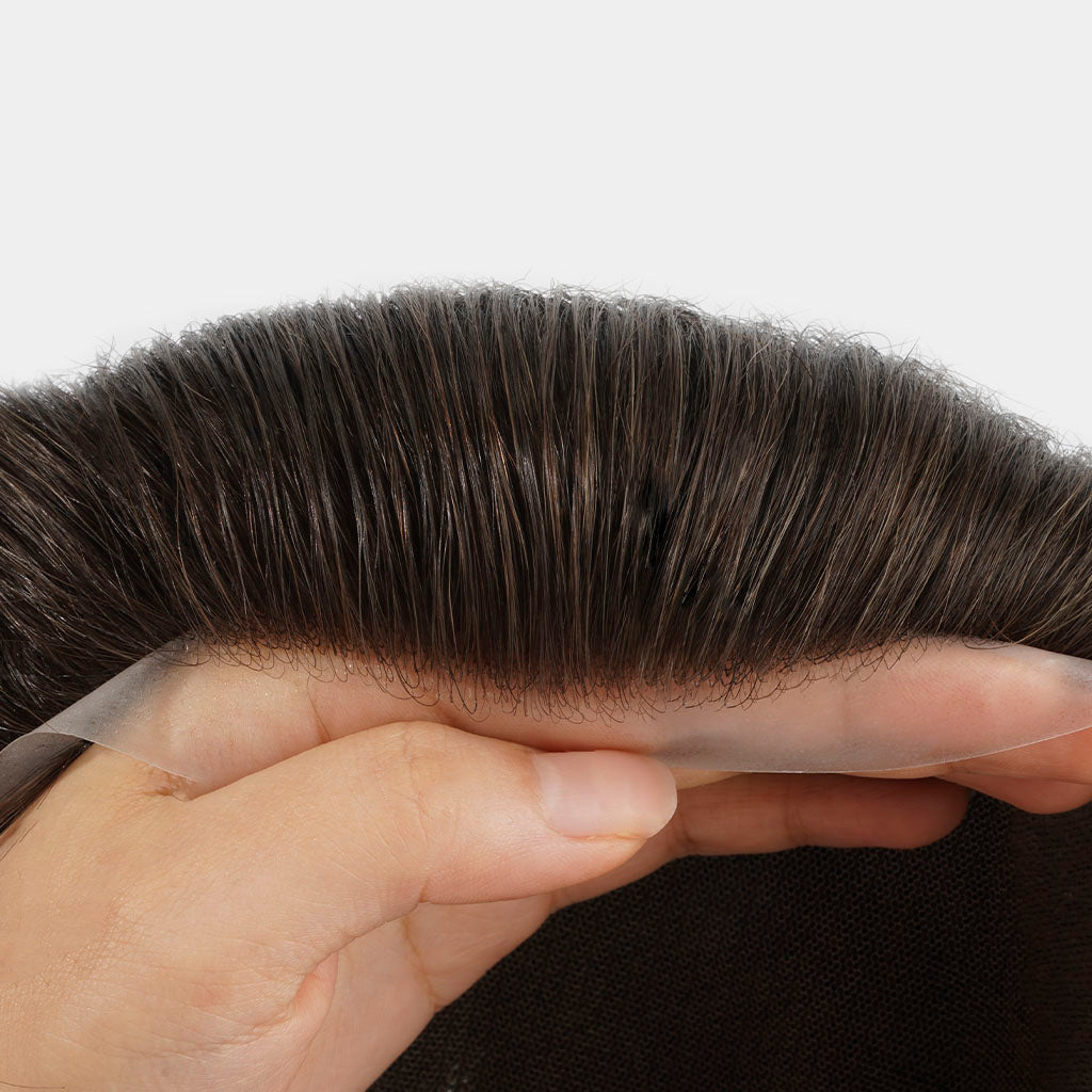Australia - Men's Hybrid Lace Hair System