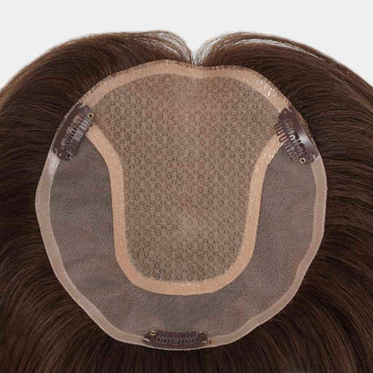 Women’s Silk Base Hair Topper – Mongolian Human Hair System Orpha