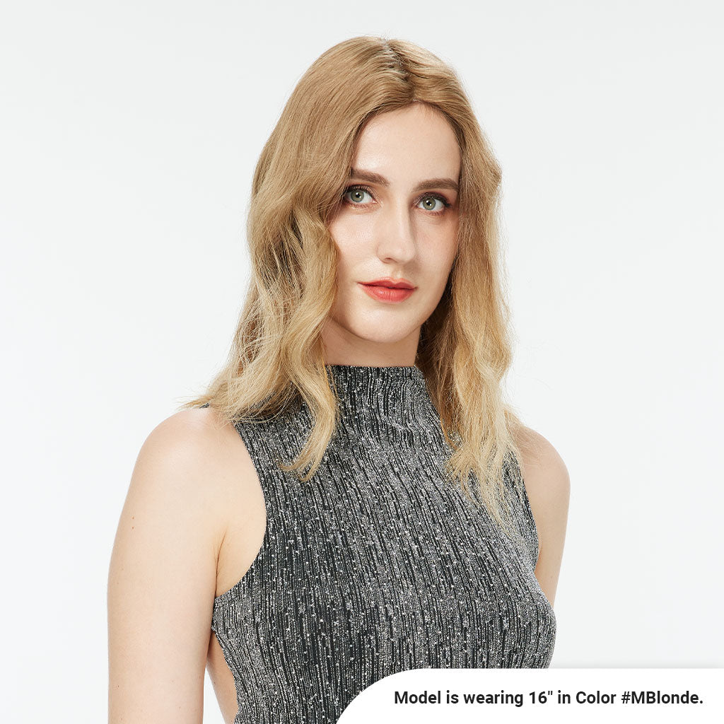 Women’s Hair Topper – Mongolian Remy Human Hair – Sidney